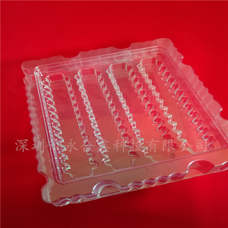 透明防靜電吸塑托盤(pán) 吸塑周轉(zhuǎn)盤(pán)